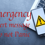 Emergency alert message